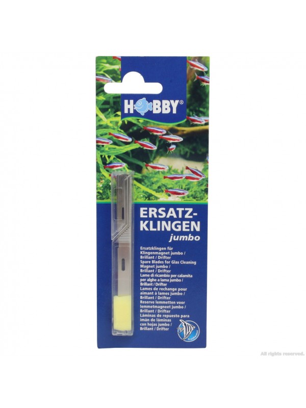 Леза для скребків Hobby Spare Blades Jumbo/Brillant 4шт. (61660)