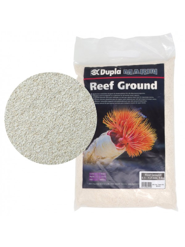 Природний арагоніт, субстрат для всіх морських акваріумів Dupla Reef Ground Ø 0,5 - 1,2мм, 5кг (81210)