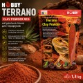 Порошок глиняный для террариумного субстрата Hobby Terrano Clay Powder Red 1,3 кг (33210)
