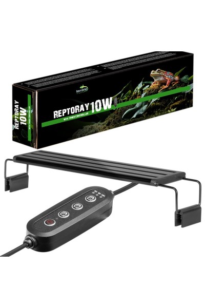 Світильник LED 30-40см для тераріумів з контролером часу Terrario ReptoRay 10W
