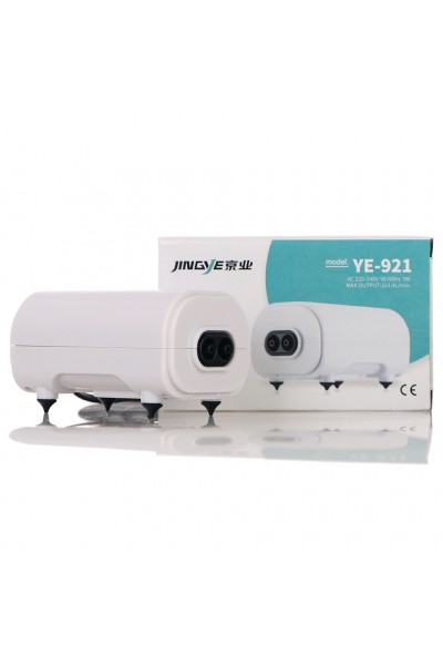 Компресор двохканальний Jingye Duo Air Pump 2x200 л/г. 3вт. (YE-921)