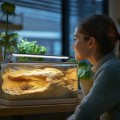 Світильник LED 40-50см для тераріумів з контролером часу Terrario ReptoRay 12W