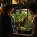 Світильник глибокий рефлекторний Terrario Biosphere Light 75W для локального обігріву тераріумів з керамічним патроном E27