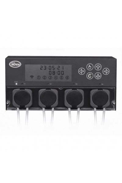 Дозатор добрив четирьохканальний Aqua Nova 4x50 мл/хв (NXDP-4)