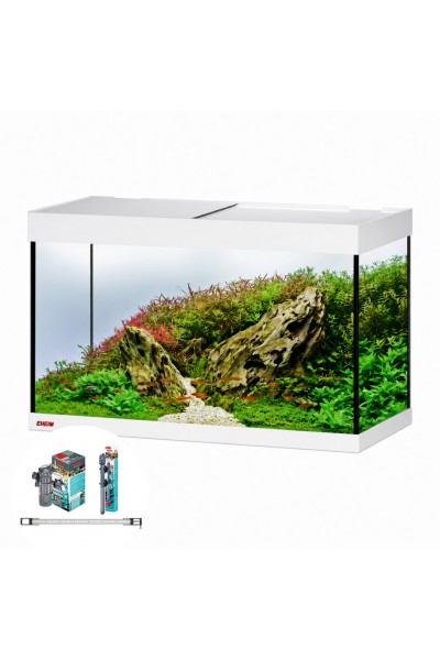 Акваріум Eheim vivaline LED 144 arctic 80×40×45 см з LED, фільтром і нагрівачем, без тумби (0613103)