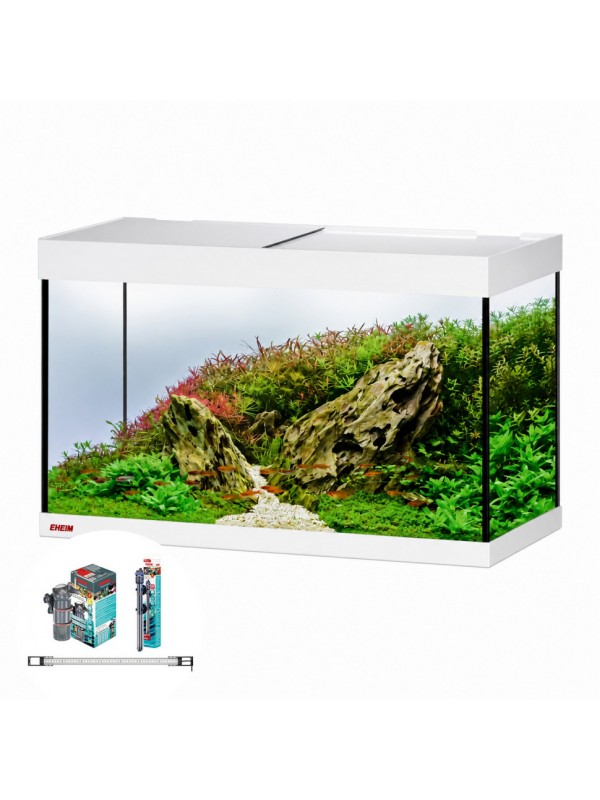 Акваріум Eheim vivaline LED 144 arctic 80×40×45 см з LED, фільтром і нагрівачем, без тумби (0613103)