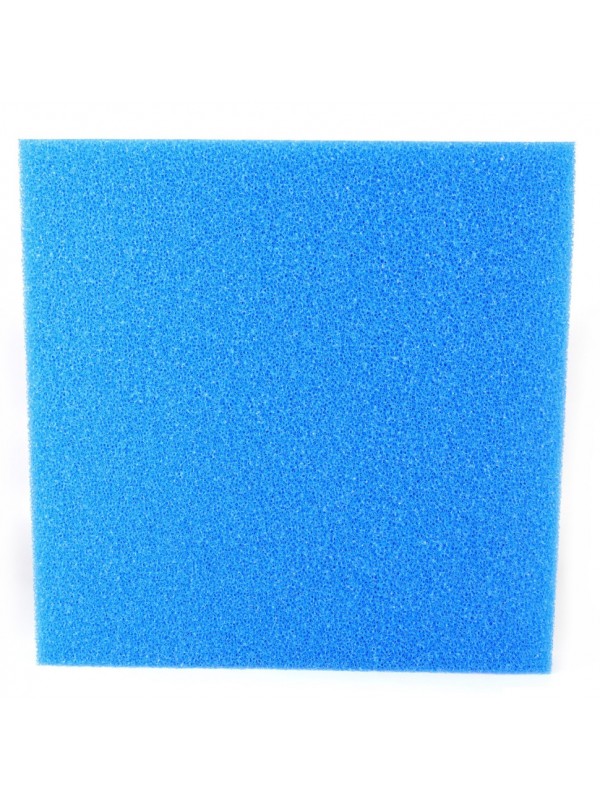 Фільтруюча губка грубої очистки Hobby Filter sponge blue ​50x50x5см ppi 10 (20480)