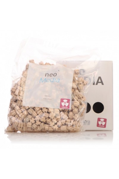 Наполнитель для биофильтрации с понижением pH Aquario Neo Media Soft 1л (neomedia-s1)
