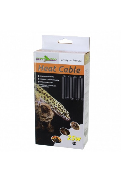 Нагревательный кабель 5м Repti-Zoo Heat Cable 25W (RS5025)