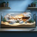 Світильник LED 80-90см для тераріумів з контролером часу Terrario ReptoRay 24W