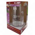 Террариум для насекомых и пауков Hobby Terra Fix & Easy Insect Line 15×15×30 см акриловый 360° (36028)