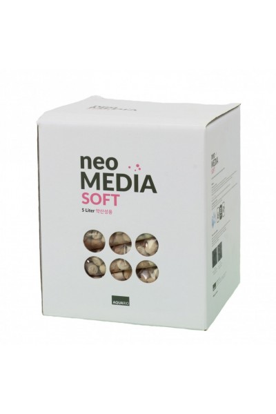 Наполнитель для биофильтрации с понижением pH Aquario Neo Media Soft 5л (neomedia-s5)