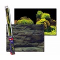 Аквариумный задний фон Aqua Nova Скалы/Растения 60x30см (ROCK/PLANTS S)