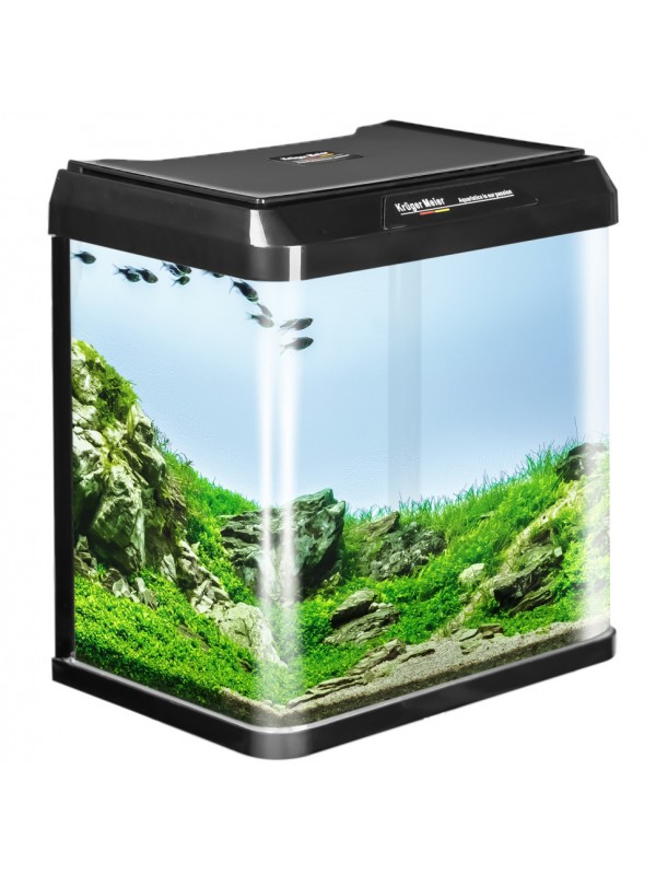 Акваріум Kruger Meier Como Aquarium 7л чорний 23x15,5x25см (R230KMB)