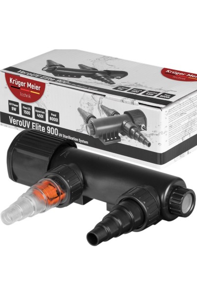 Стерилізатор Kruger Meier VeroUV Elite 900 9W для акваріумів до 450 л і ставків до 8000 л
