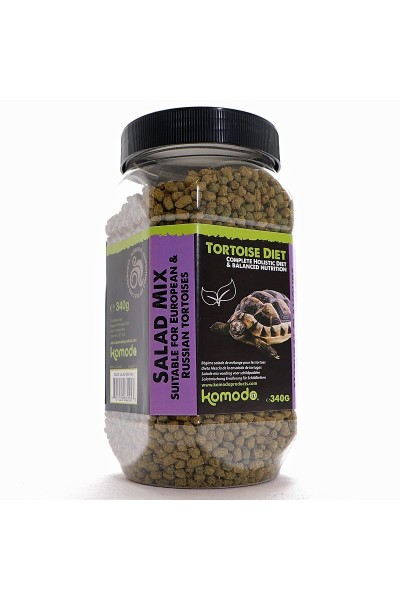 Корм для черепах Komodo Tortoise Diet Salad Mix 340g (83205)