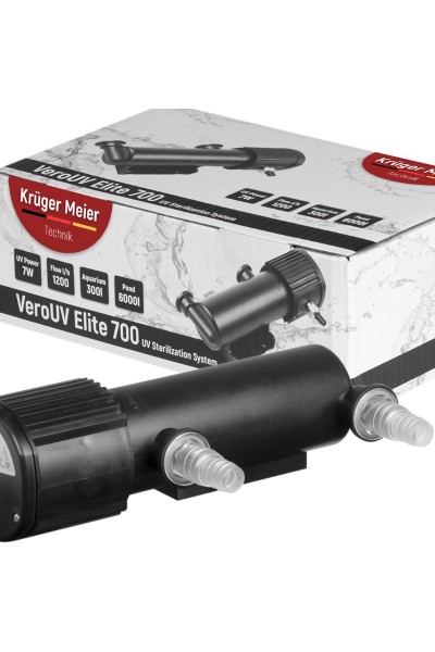 Стерилізатор Kruger Meier VeroUV Elite 700 7W для акваріумів до 300 л і ставків до 6000 л