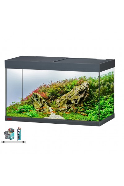 Акваріум Eheim vivaline LED 144 anthracite 80×40×45 см з LED, фільтром і нагрівачем, без тумби (0613109)