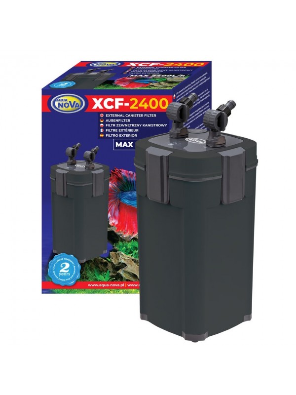 Зовнішній фільтр Aqua Nova з UV стерилізатором до 500л (XCF-2400)