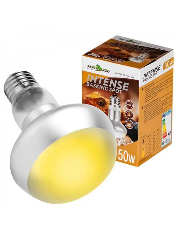 Лампа точкового нагріву Repti-Zoo Intense Basking Spot 50W (FCB50) з UVA для тераріумів