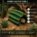 Декорация укрытия кактус Hobby Cactus Tube 1 13,5×8,5×7 см для террариума (36510)