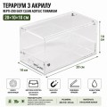 Террариум акриловый Repti-Zoo Easy Clean Acrylic ACR47 20×10×10 см для насекомых, пауков Террариум акриловый Repti-Zoo Easy Clean Acrylic ACR47 20×10×10 см для насекомых, пауков