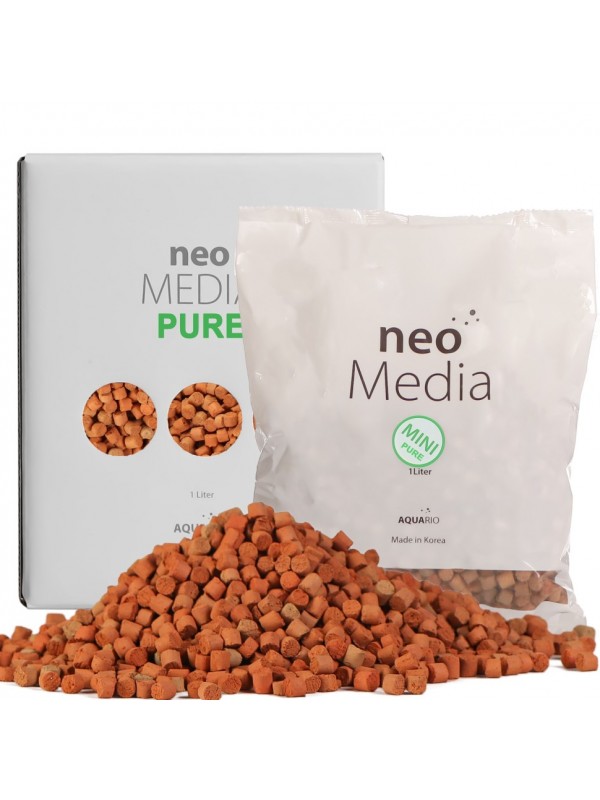 Наполнитель для биофильтрации с нейтральным pH Aquario Neo Media Pure Mini 1л