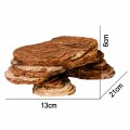 Декорация укритие Terrario Mountain Shelf S 13x21x6см (22147)