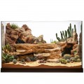 Декорация укритие Terrario Mountain Shelf S 13x21x6см (22147)