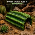 Декорация укрытия кактус Hobby Cactus Tube 3 24,5×16×12 см для террариума (36512)