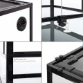 Террариум Repti-Zoo 60x45x32см со стеклянной дверцей, замком и водостойким дном (RK0117N)