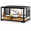 Террариум Repti-Zoo 60x45x32см со стеклянной дверцей, замком и водостойким дном (RK0117N)