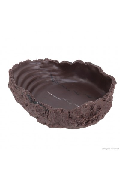 Поилка и миска для купания Hobby Drinking Bowl L grey-beige 550мл. 20x16x5см (36280)