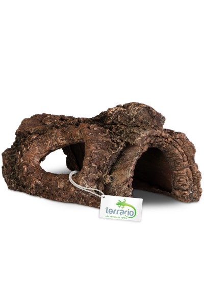 Декорація укриття Terrario Wood Cave S 14x9x7см (15108)