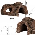 Декорация укрытие Terrario Wood Cave S 14x9x7см (15108)