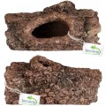 Декорация укрытие Terrario Wood Cave S 14x9x7см (15108)