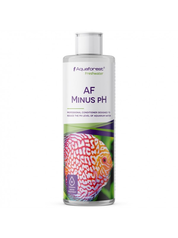 Средство для снижения pH Aquaforest AF Minus pH 500 мл - кондиционер для пресноводного аквариума