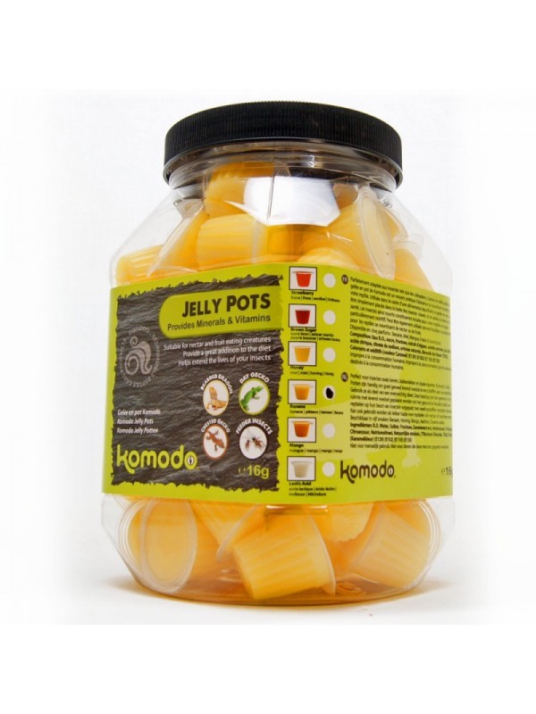 Корм банановий в гелі Komodo Jelly Pot Banana Jar 60шт. (83250)