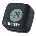 Скребок магнітний з термометром Hobby Clean Mag Thermo 5.5x5.5см (61670)