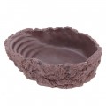 Поилка и миска для купания Hobby Drinking Bowl XL grey-beige 2000мл. 27x21x8см (36285)
