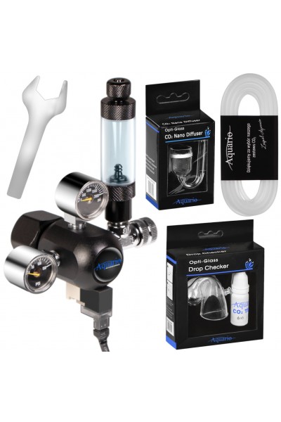 Комплект CO2 без балона Aquario Professional 2.0 з електроклапаном