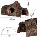 Декорация укрытие Terrario Wood Cave M 18x11x10см (191210)