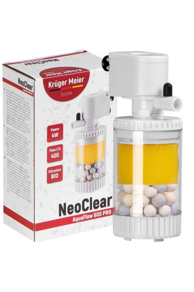 Внутренний фильтр Kruger Meier NeoClear 600 с биофильтрацией для аквариумов 20-40 литров