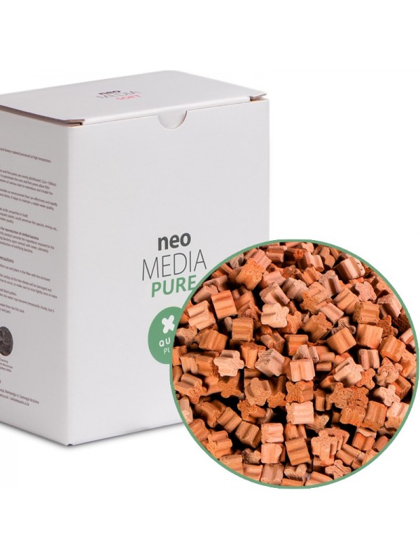 Наповнювач для біофільтрації з нейтральним pH Aquario Neo Media Pure Quad 1л.