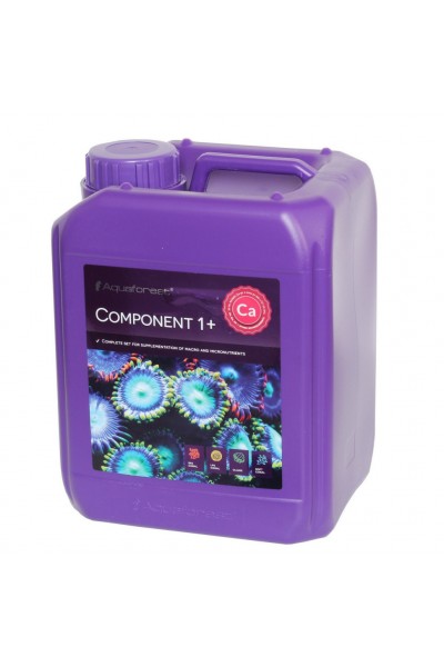 Кальций и микроэлементы для рифового аквариума Aquaforest Component 1+ 5л. метод Баллинга