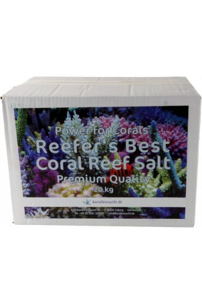 Korallen-Zucht Reefer's Best Coral Reef Salt 20кг