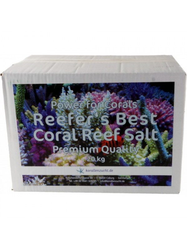 Korallen-Zucht Reefer's Best Coral Reef Salt 20кг