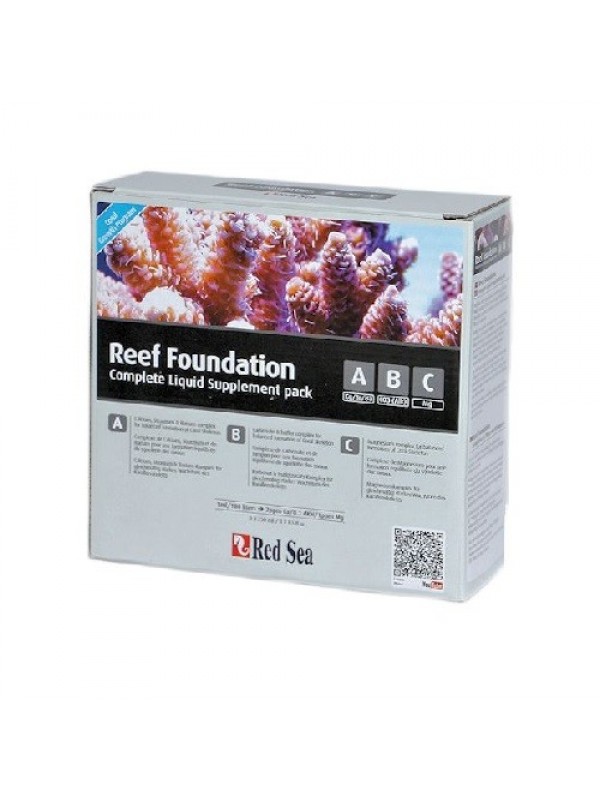 Red Sea Reef Foundation 3x250ml Liquid Starter Pack