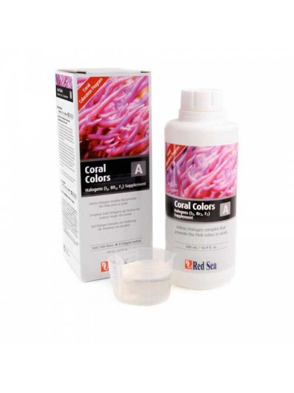 Red Sea Coral Colors A (Iodine/Halogens)