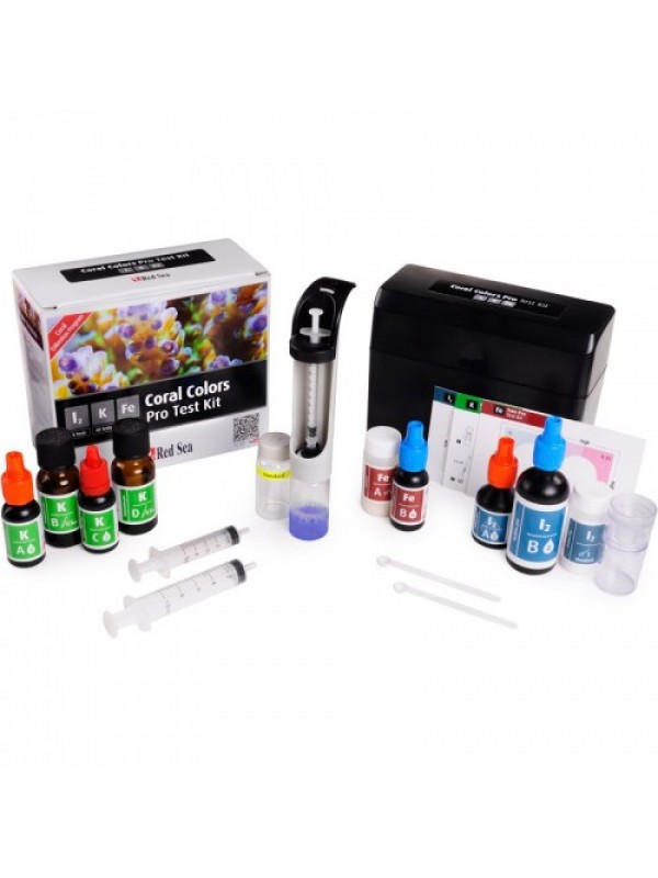Red Sea Reef Colors Pro Multi Test Kit (I2, K, Fe)